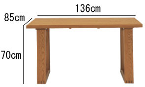 42,000�~�@�_�C�j���O�e�[�u���@136cm