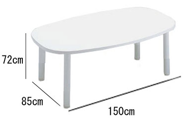 33,950�~�@�z���C�g�e�[�u���@150cm